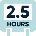 Duration: 2.5 hours