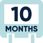 Duration: 10 months